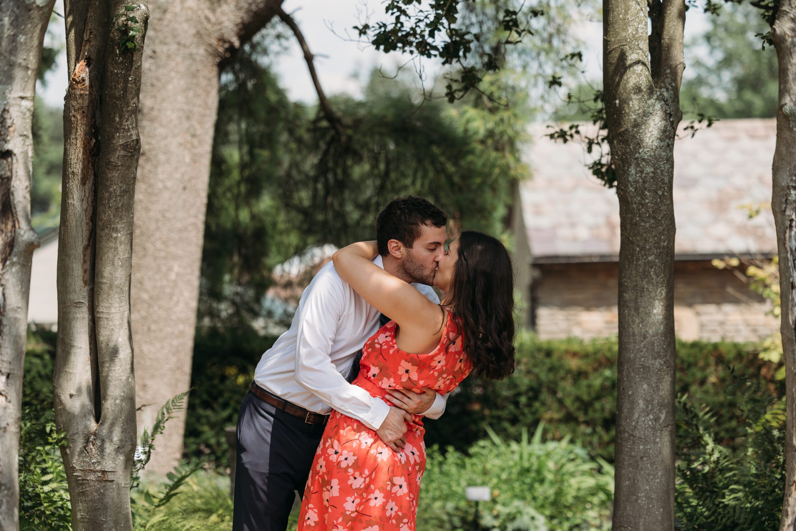 Yew Dell Gardens engagement photos in Louisville Kentucky by Jennifer Renee Photography